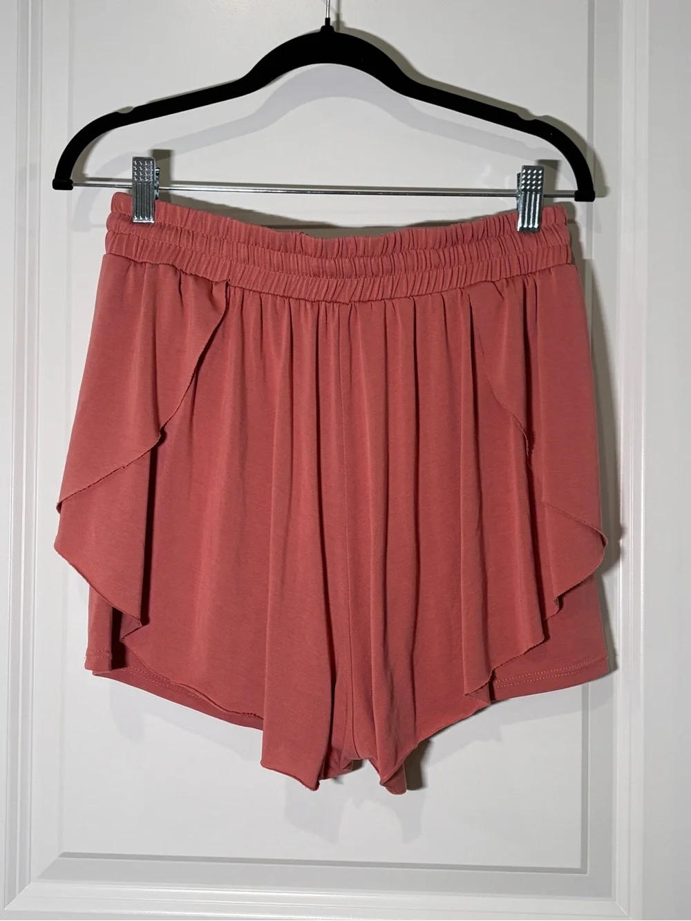 AS Revival Ruffle Butterfly Flowy Shorts Dusty Rose Pink L